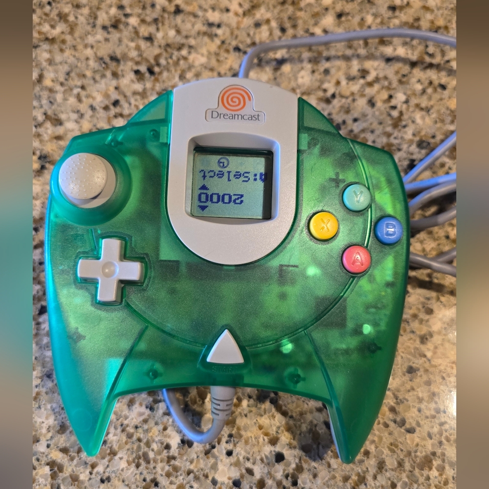 Green Sega Dreamcadt Controller and VMU Japan Only - Picture 7 of 7